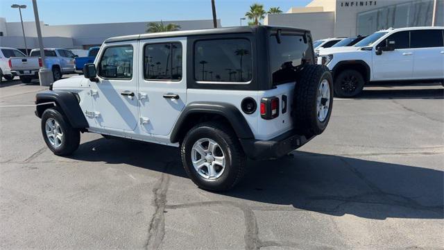 used 2020 Jeep Wrangler Unlimited car, priced at $20,957