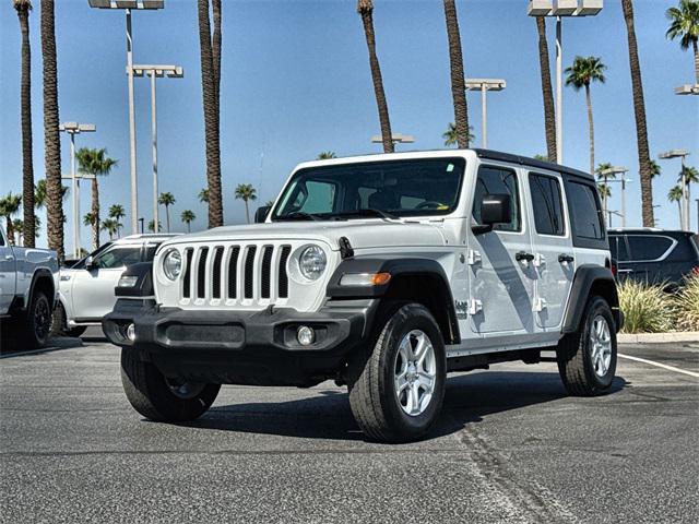 used 2020 Jeep Wrangler Unlimited car, priced at $20,957