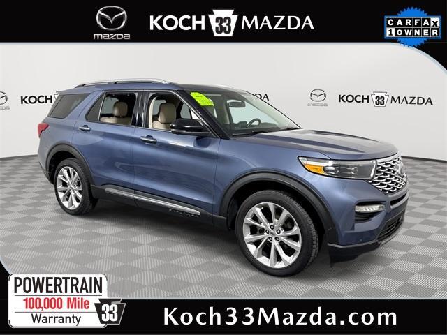 used 2021 Ford Explorer car, priced at $31,256