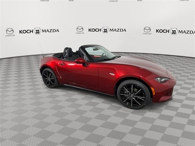 new 2025 Mazda MX-5 Miata car, priced at $37,820