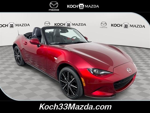 new 2025 Mazda MX-5 Miata car, priced at $37,820