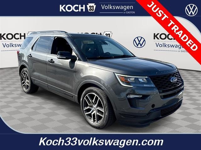 used 2018 Ford Explorer car, priced at $17,487