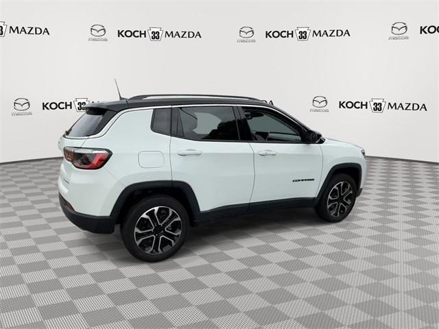 used 2022 Jeep Compass car, priced at $24,913