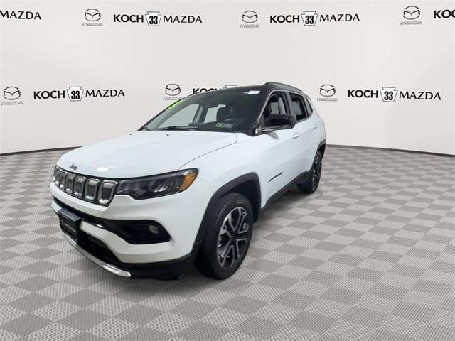 used 2022 Jeep Compass car, priced at $22,834