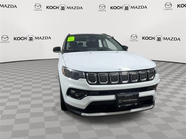 used 2022 Jeep Compass car, priced at $22,834