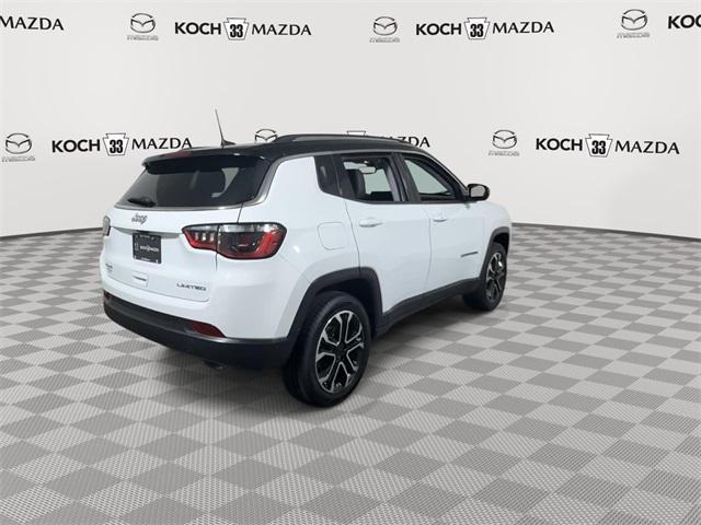 used 2022 Jeep Compass car, priced at $22,834
