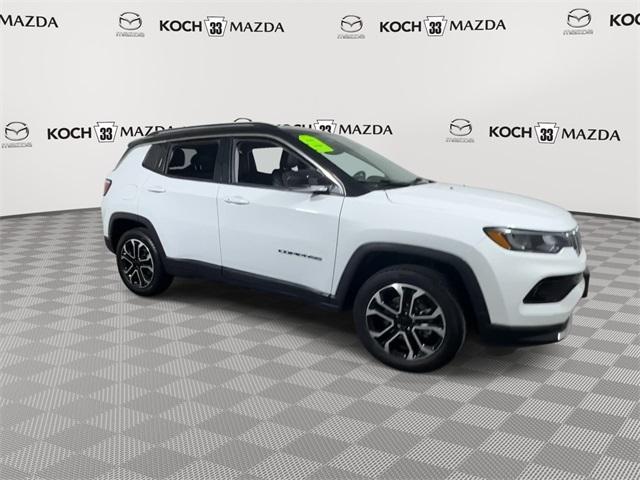 used 2022 Jeep Compass car, priced at $22,834