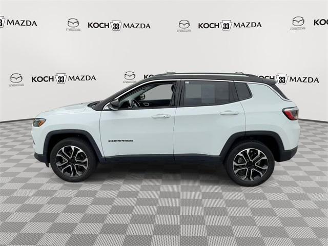 used 2022 Jeep Compass car, priced at $24,913