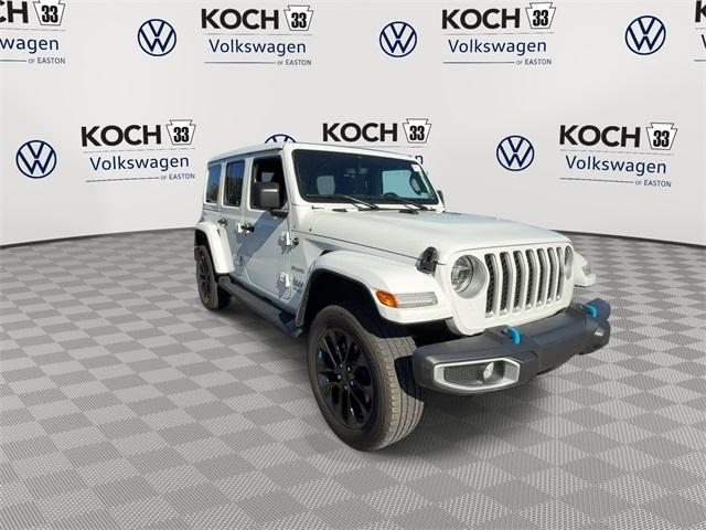 used 2022 Jeep Wrangler Unlimited 4xe car, priced at $33,675