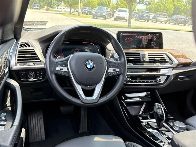 used 2021 BMW X3 car, priced at $23,850