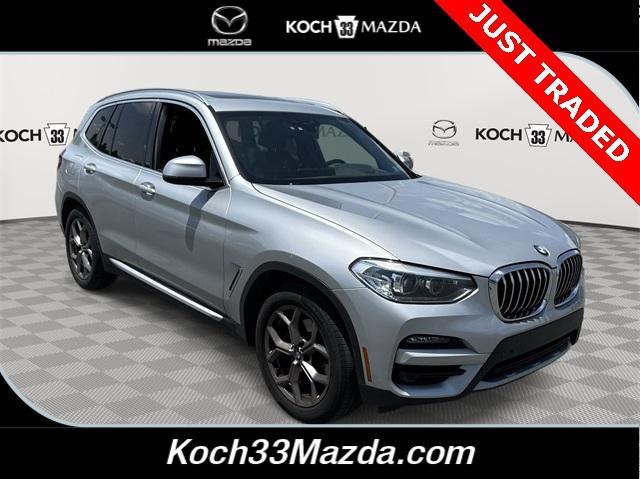 used 2021 BMW X3 car, priced at $23,850