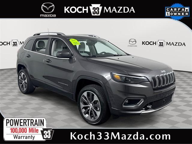 used 2021 Jeep Cherokee car, priced at $18,559