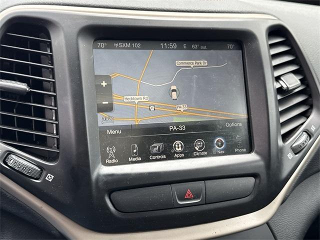 used 2017 Jeep Cherokee car, priced at $11,517