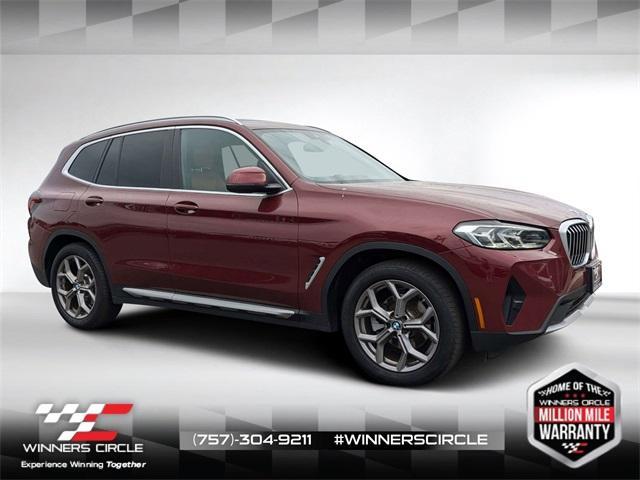 used 2022 BMW X3 car, priced at $36,000