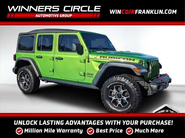 used 2018 Jeep Wrangler Unlimited car, priced at $31,900