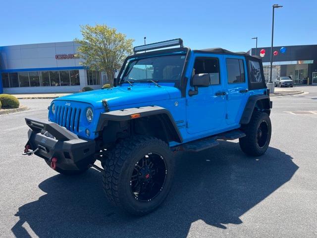 used 2017 Jeep Wrangler Unlimited car, priced at $25,000