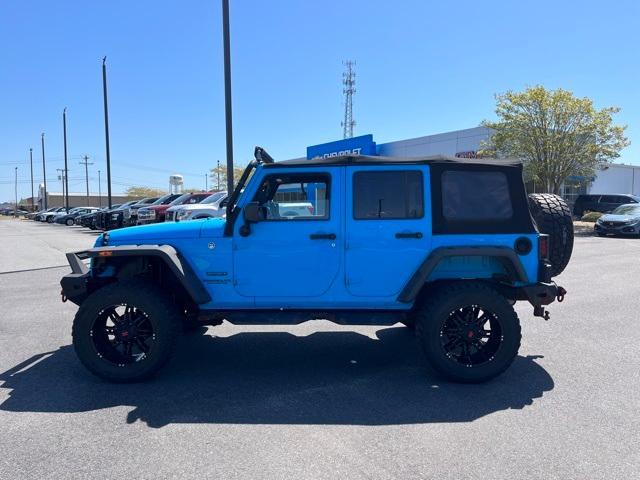 used 2017 Jeep Wrangler Unlimited car, priced at $25,000