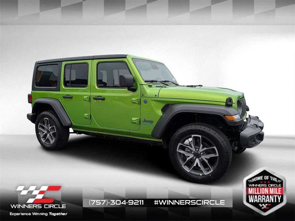 new 2025 Jeep Wrangler 4xe car