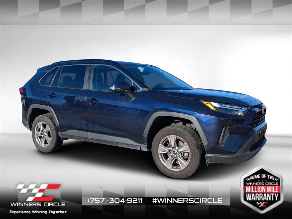 used 2022 Toyota RAV4 car, priced at $25,525
