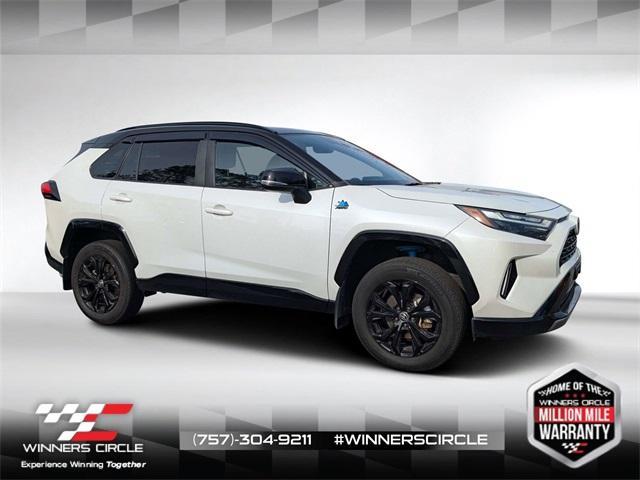 used 2022 Toyota RAV4 Hybrid car, priced at $32,000