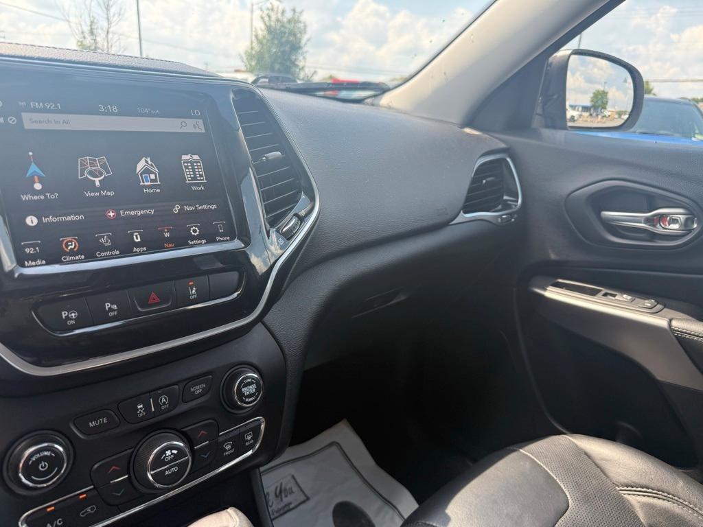used 2019 Jeep Cherokee car, priced at $19,198