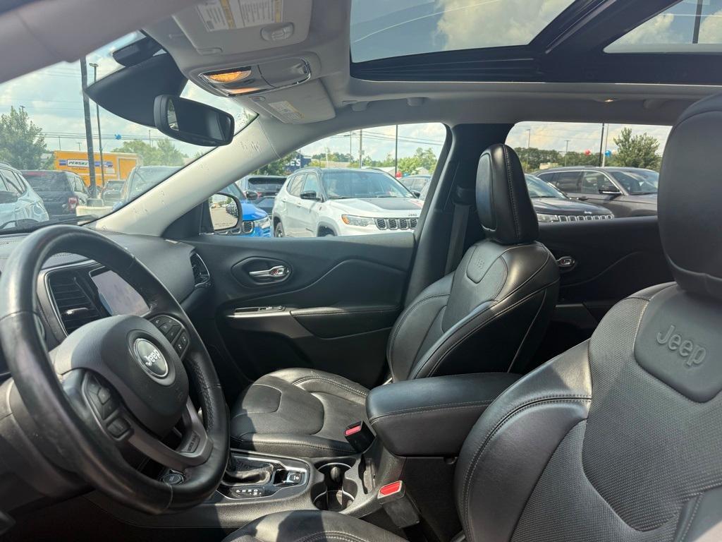 used 2019 Jeep Cherokee car, priced at $19,198
