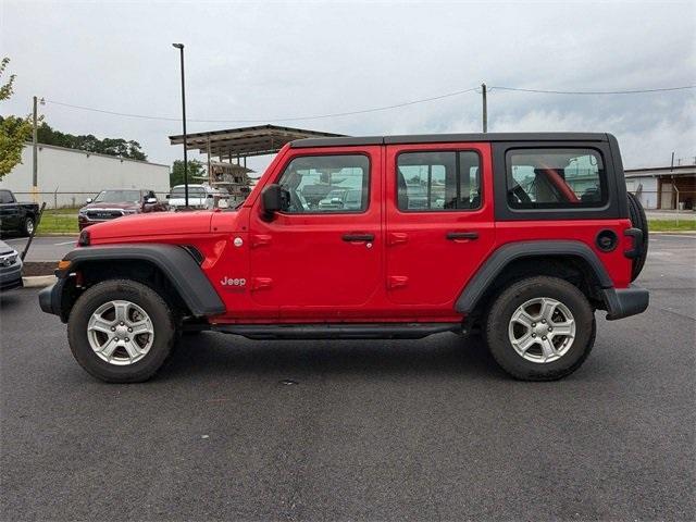 used 2019 Jeep Wrangler Unlimited car, priced at $24,776
