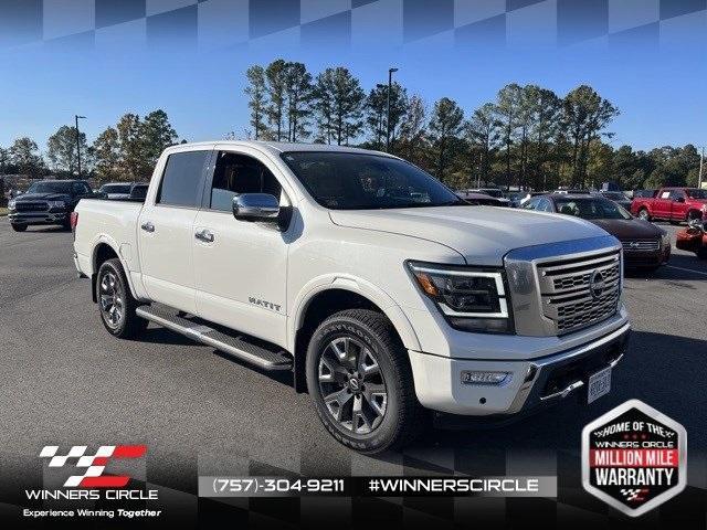 used 2024 Nissan Titan car, priced at $54,877