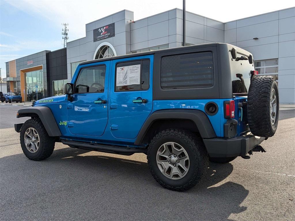 used 2016 Jeep Wrangler Unlimited car, priced at $22,455