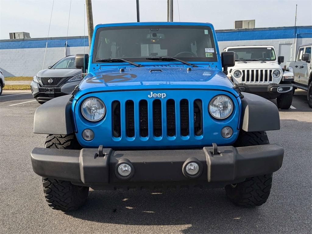 used 2016 Jeep Wrangler Unlimited car, priced at $22,455
