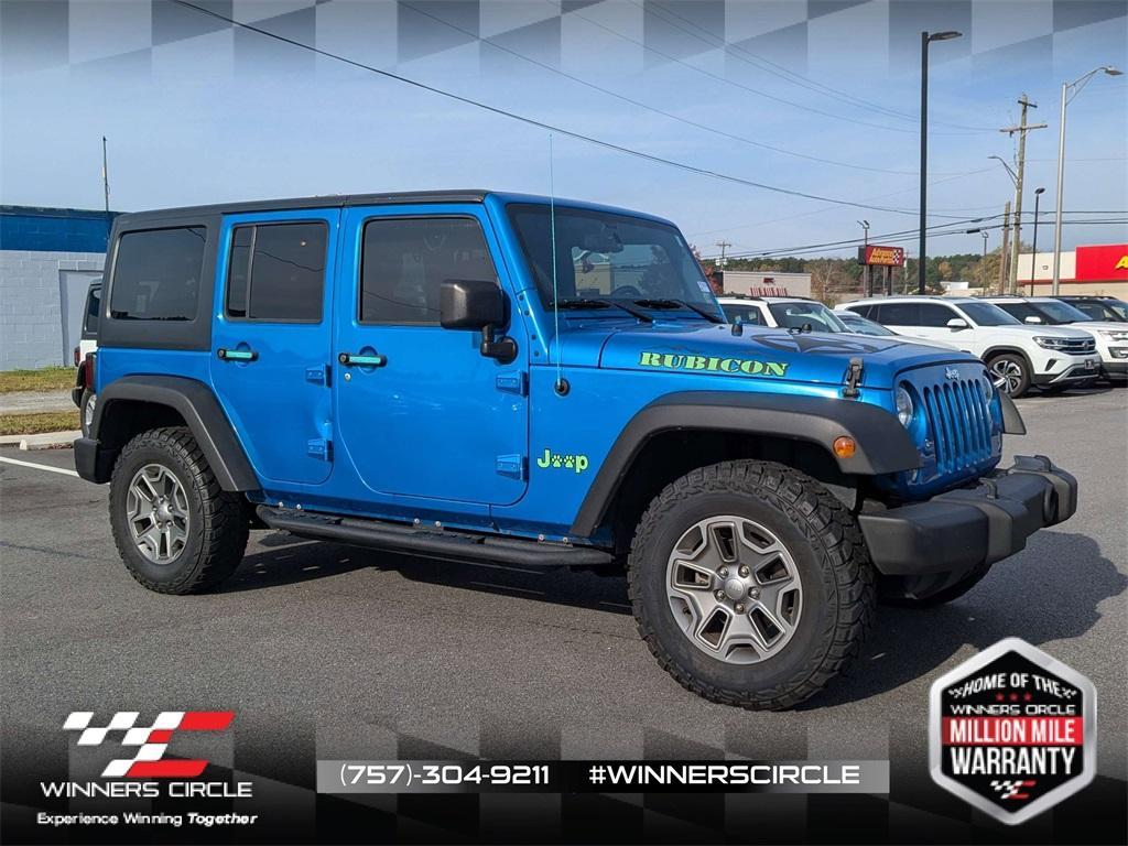 used 2016 Jeep Wrangler Unlimited car, priced at $22,494