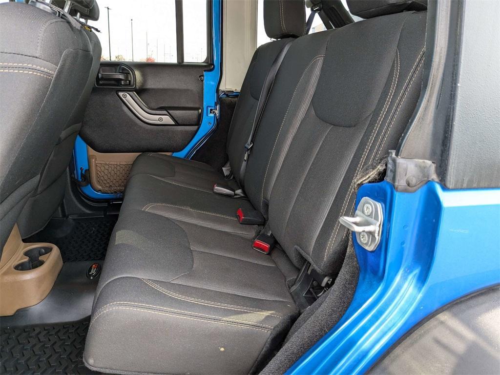 used 2016 Jeep Wrangler Unlimited car, priced at $22,455