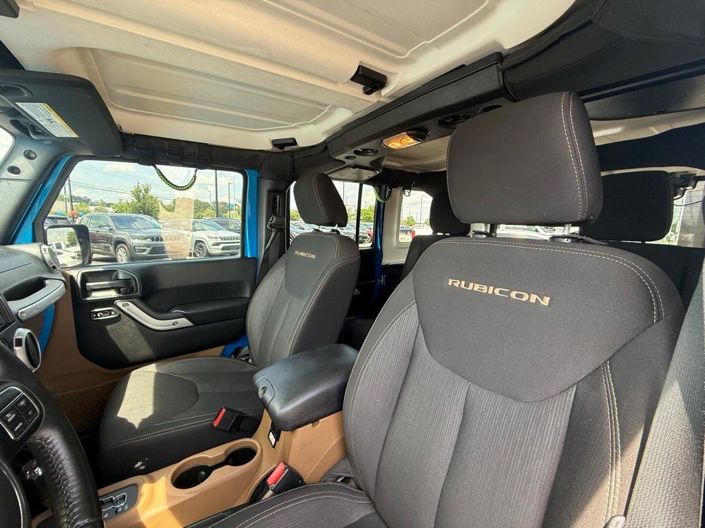 used 2016 Jeep Wrangler Unlimited car, priced at $22,115