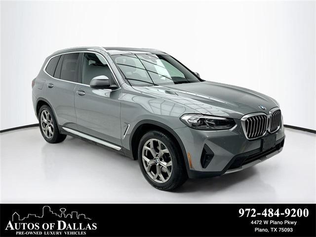 used 2023 BMW X3 car, priced at $34,990