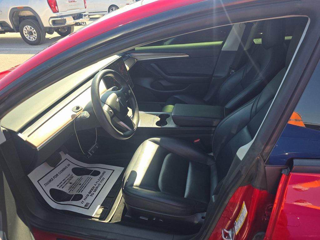 used 2023 Tesla Model 3 car, priced at $23,390