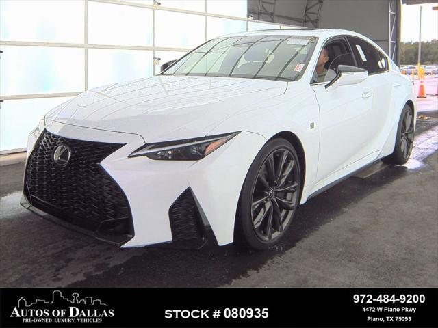 used 2024 Lexus IS 350 car, priced at $43,690