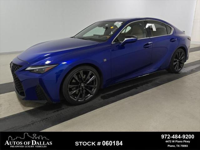 used 2023 Lexus IS 350 car, priced at $39,880
