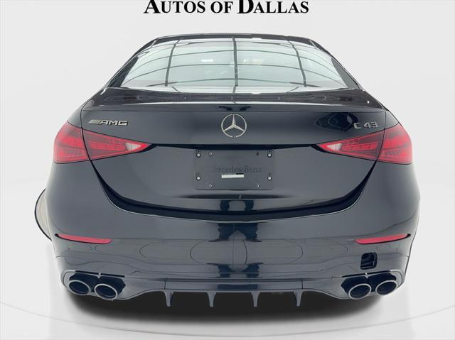 used 2023 Mercedes-Benz AMG C 43 car, priced at $46,990