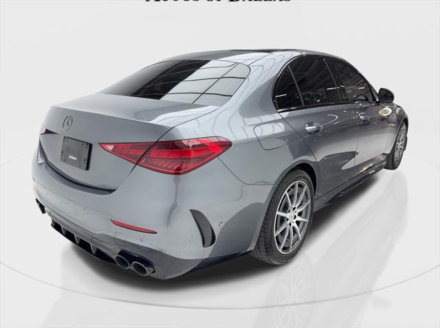 used 2023 Mercedes-Benz AMG C 43 car, priced at $48,490