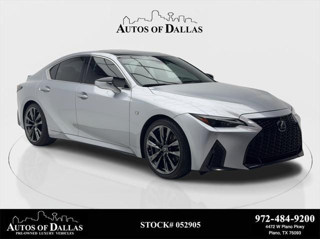 used 2022 Lexus IS 350 car, priced at $39,880