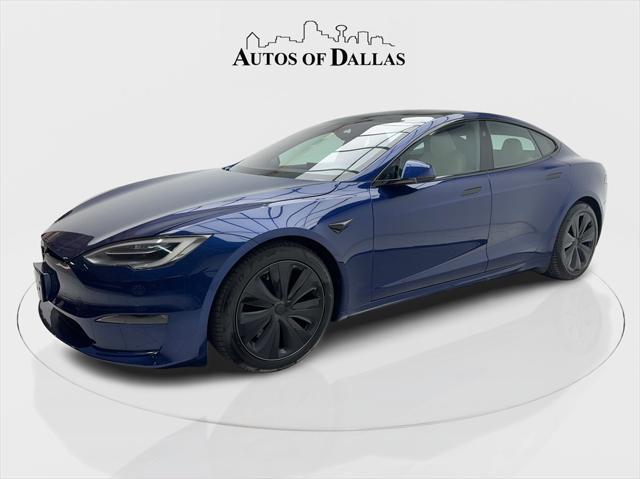 used 2022 Tesla Model S car, priced at $47,339