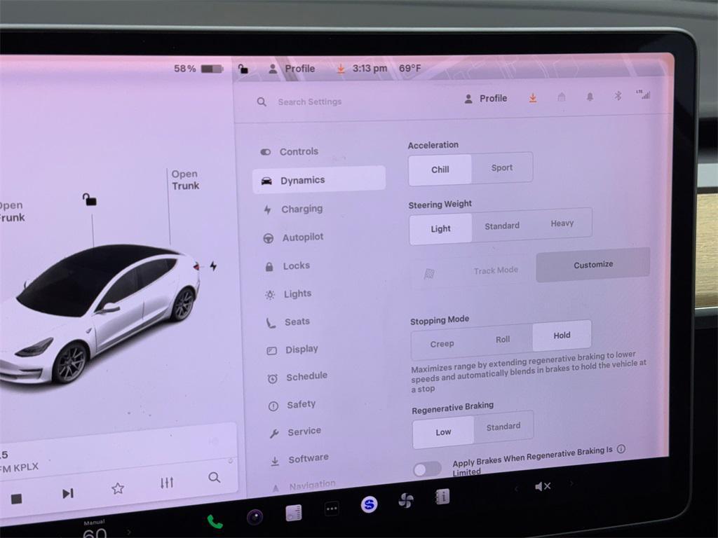used 2020 Tesla Model 3 car, priced at $24,990