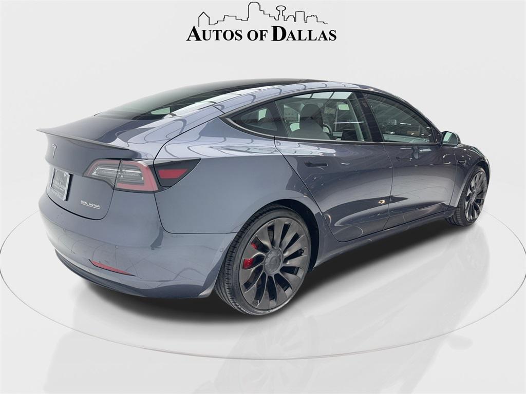used 2022 Tesla Model 3 car, priced at $27,990