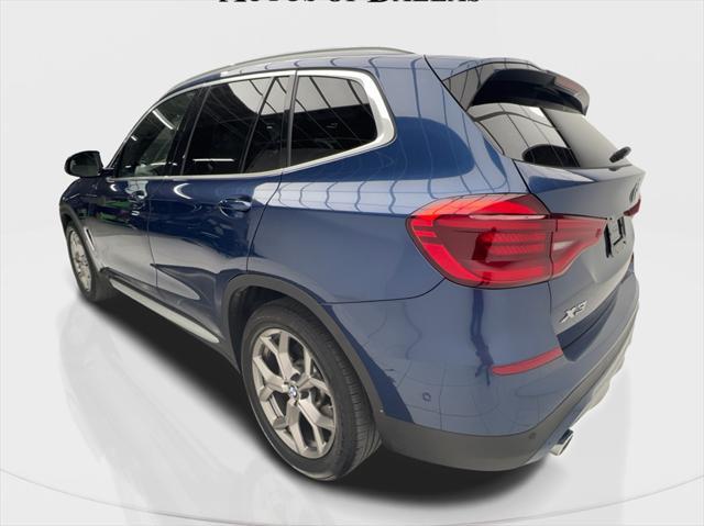 used 2021 BMW X3 car, priced at $27,880