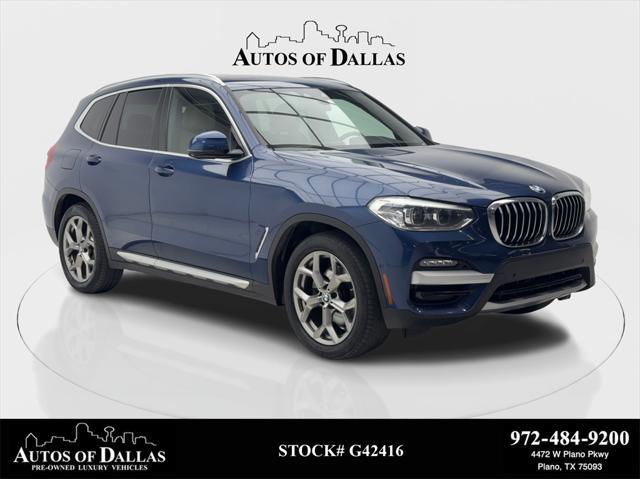 used 2021 BMW X3 car, priced at $27,880