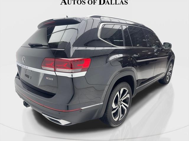 used 2021 Volkswagen Atlas car, priced at $28,880