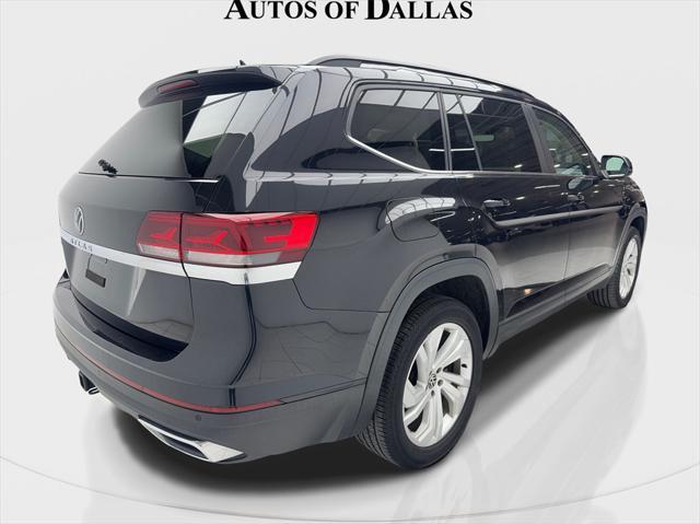 used 2021 Volkswagen Atlas car, priced at $25,490