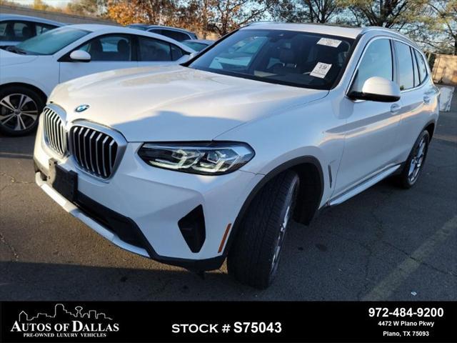 used 2023 BMW X3 car, priced at $29,490