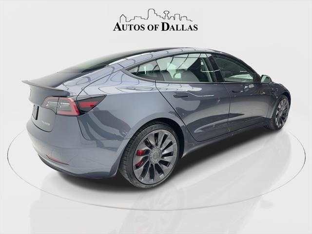 used 2023 Tesla Model 3 car, priced at $35,880