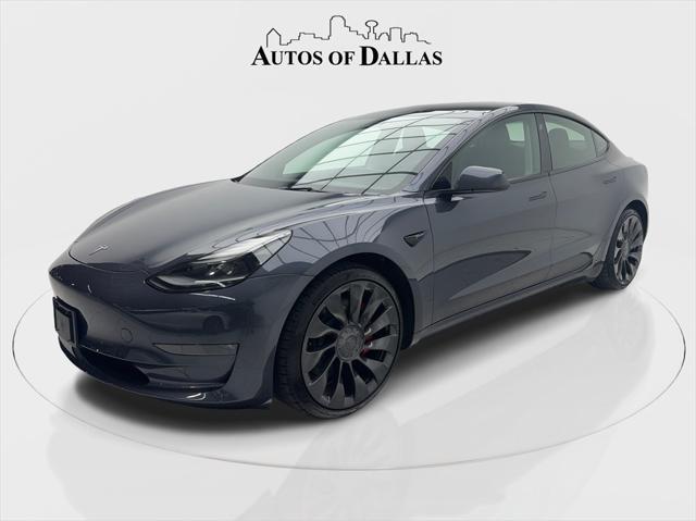 used 2023 Tesla Model 3 car, priced at $35,880